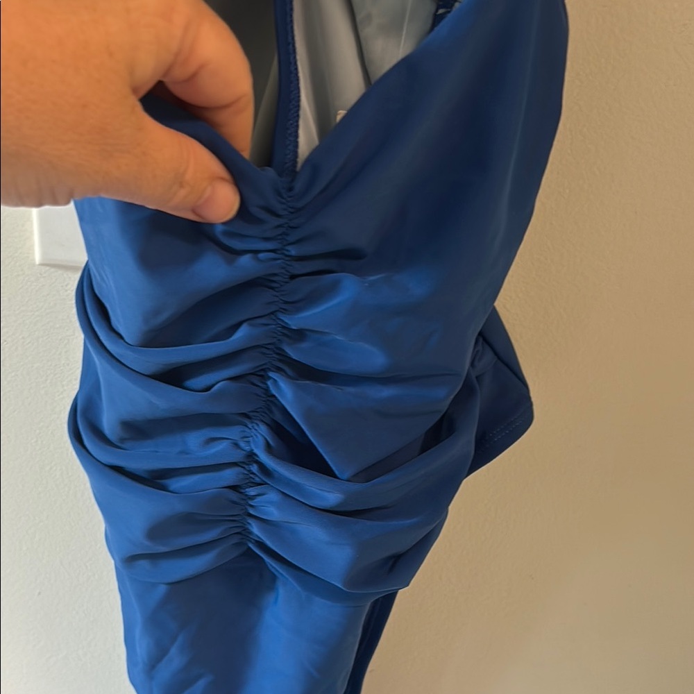 Cupshe Navy Cutout Swimsuit - Picture 5 of 8